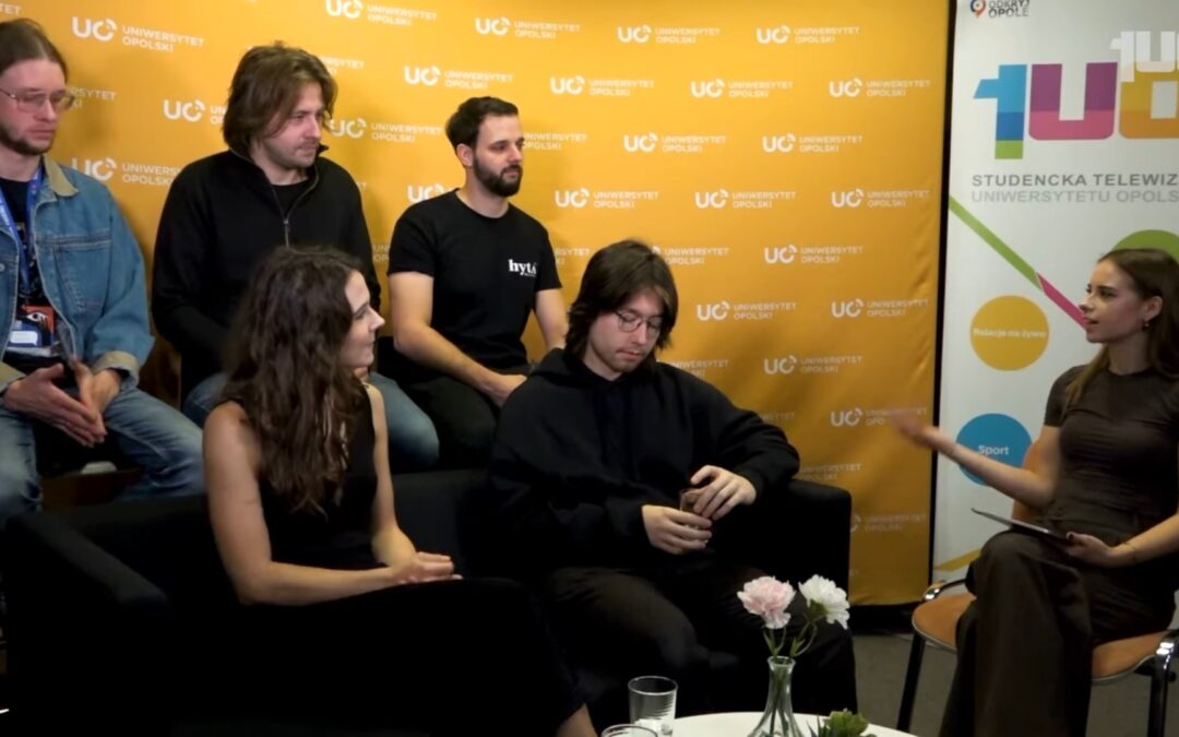 Wywiad z zespołem Kilka Czułości w ramach Giełdy Piosenki Studenckiej